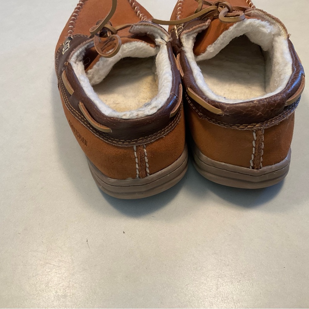 Craftsman’s Leather Men's bedroom shoes - Picture 3 of 6